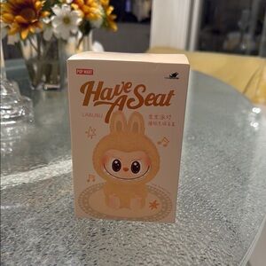 SOLD -POP MART Have a Seat Labubu Sealed NEW- HEHE